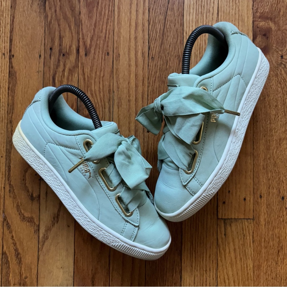 Puma Basket Heart Bow Pebble Women’s Sneakers